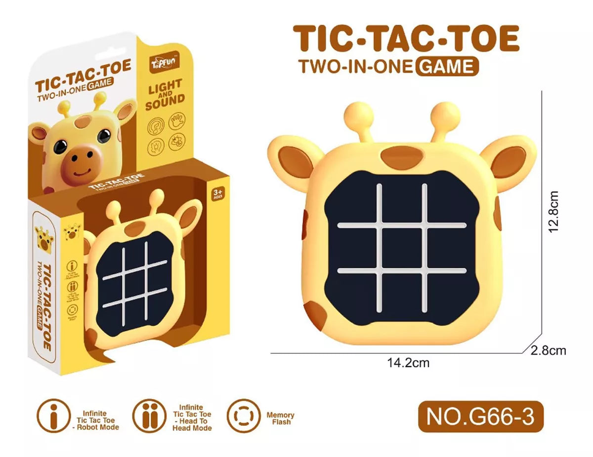 2in1 Giraffe Tic-Tac-Toe Digital Game