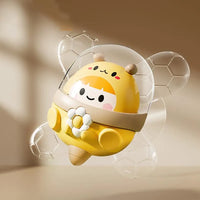 3Pcs Space Themed Baby Spinning Rattles