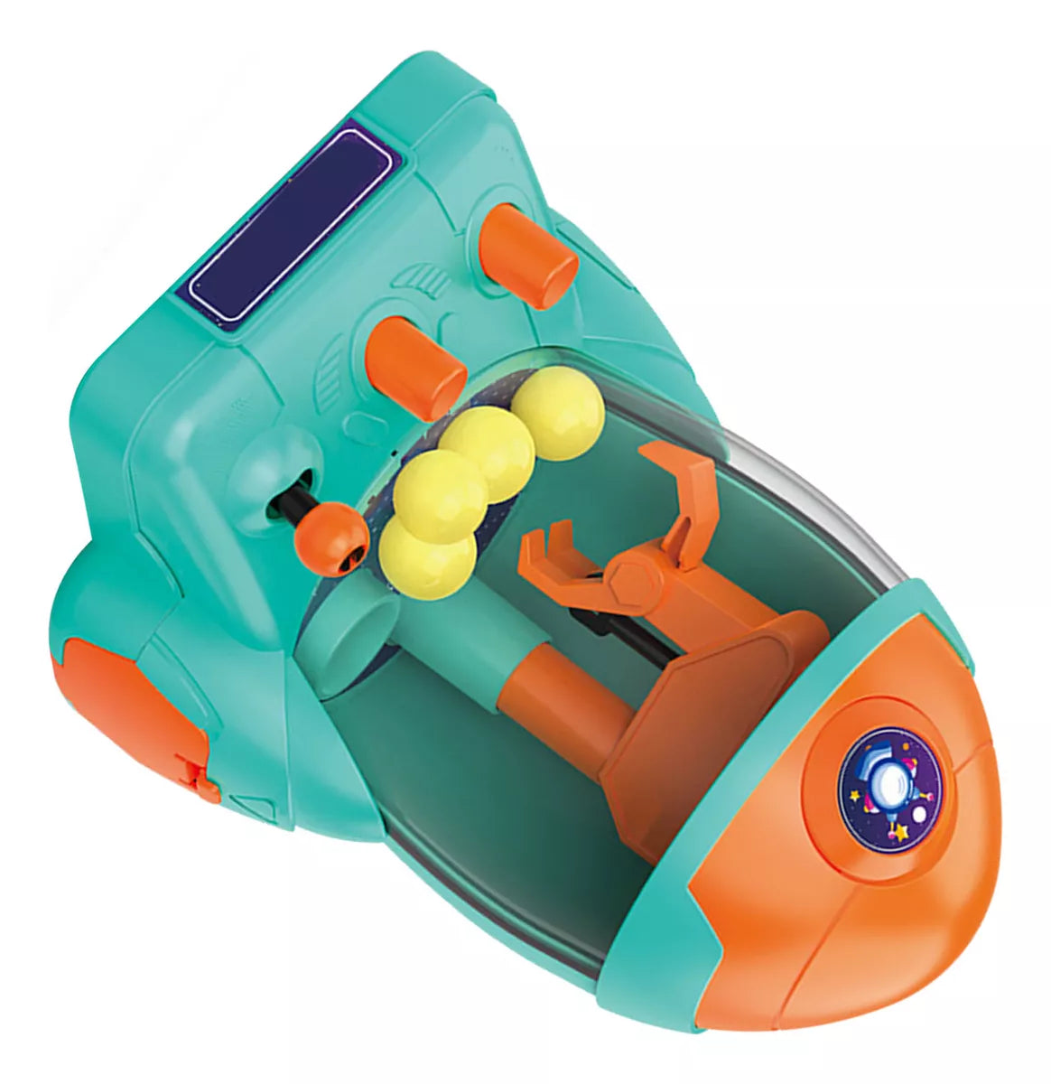 Space Rocket Ball Catcher Mini Claw Game