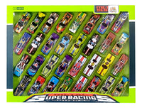 36Pcs Mini Diecast Inertial Super Racing Cars Set
