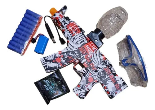 Rechargeable AK47 Soft Bullet & Gel Blaster Gun