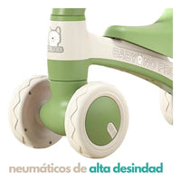 Alpaca Ride-on Baby Foot To Floor Balance Bike - Green