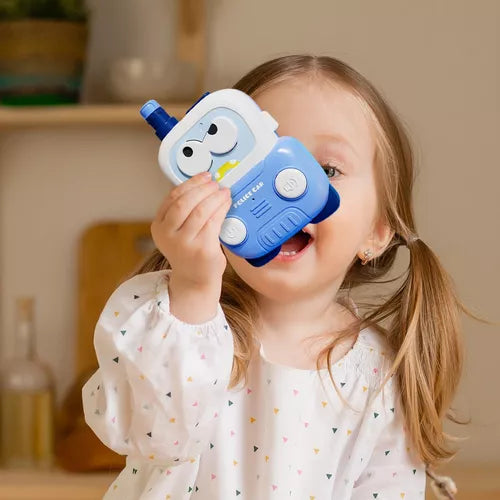 2Pcs Portable Police Car Intercom For Kids