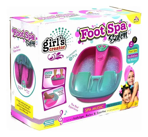 17Pcs Realistic Girls Massaging Foot Spa With Music
