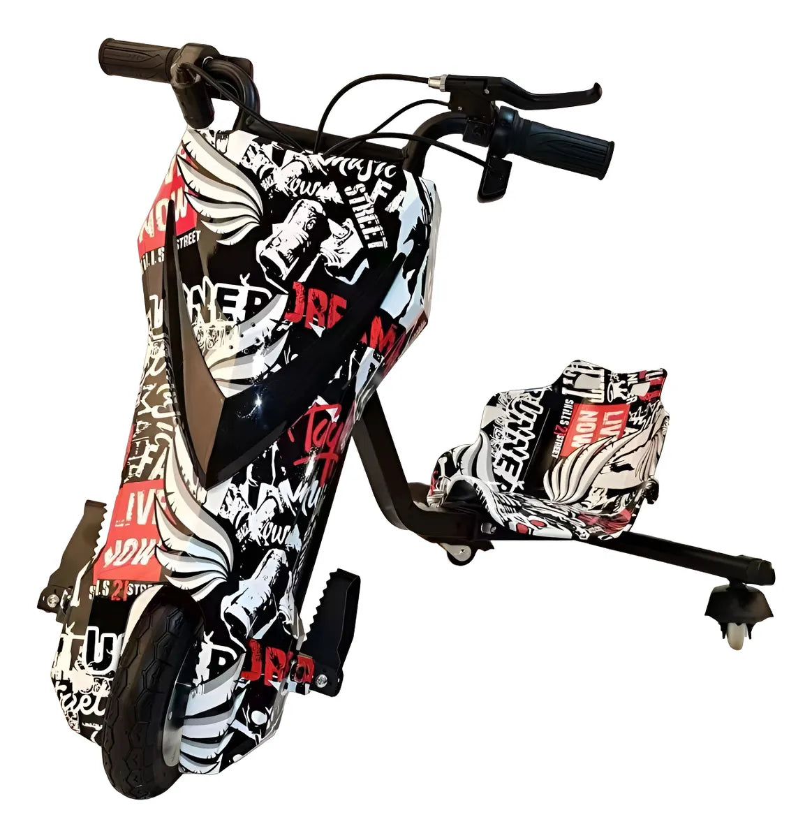 Electric Street Racing Drifting Scooter With Bluetooth Music & Lights