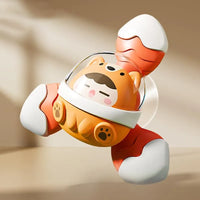3Pcs Space Themed Baby Spinning Rattles
