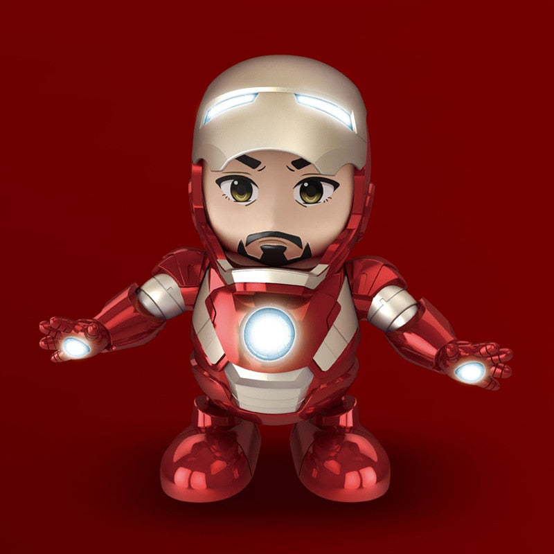 Mini Flexible Dancing Robot - Iron Man