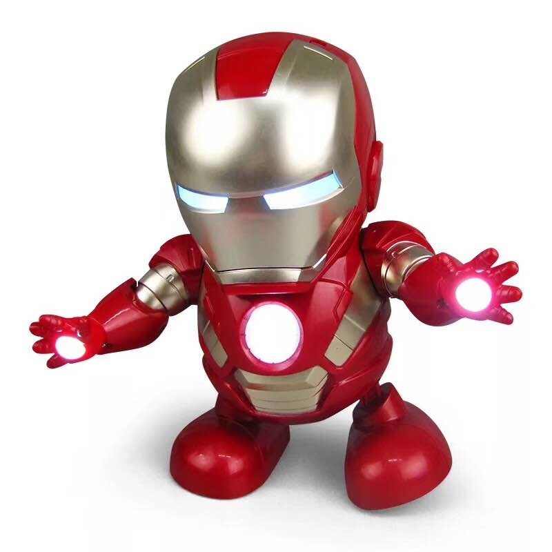 Mini Flexible Dancing Robot - Iron Man