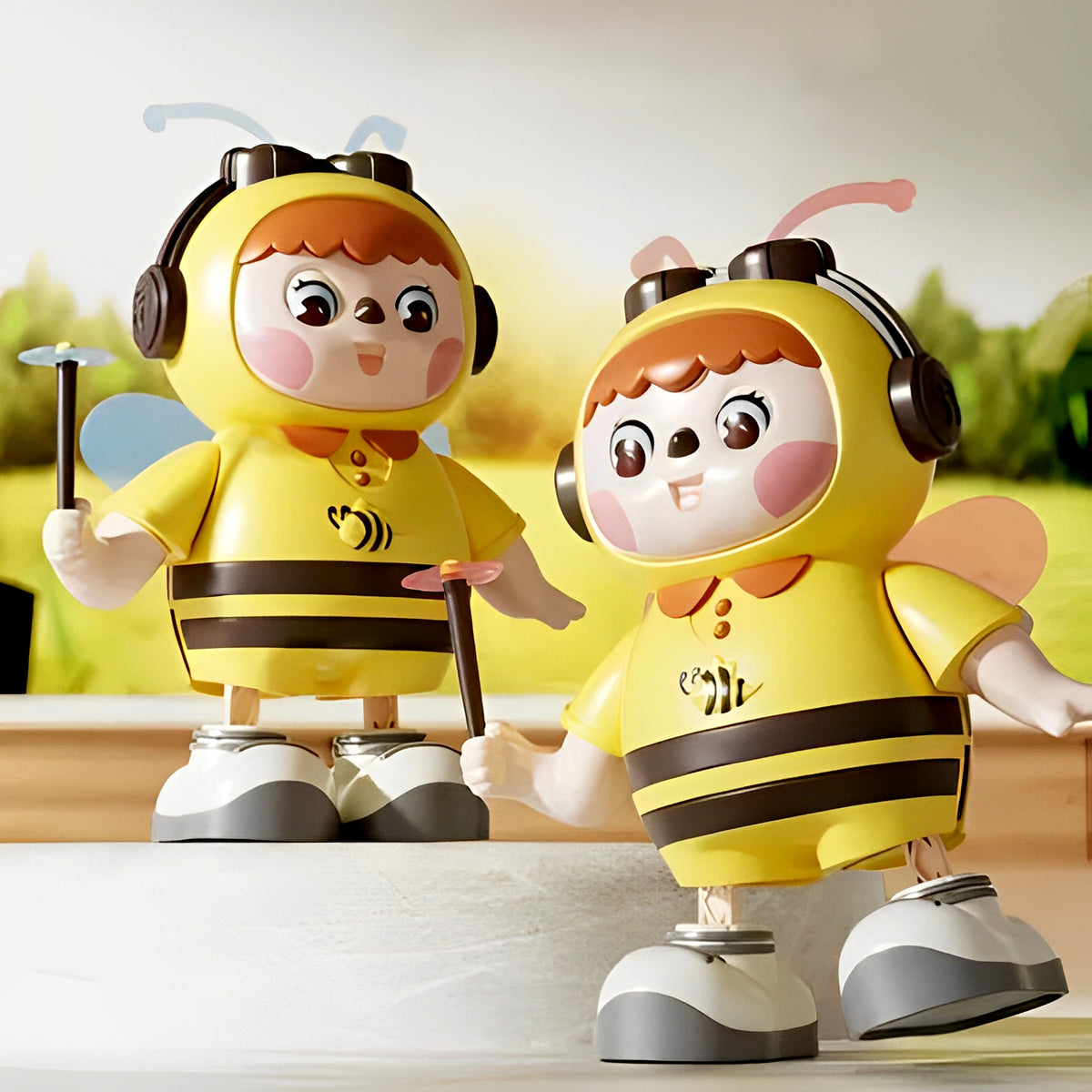 Cute Dancing Bee With Soft Lights & Music