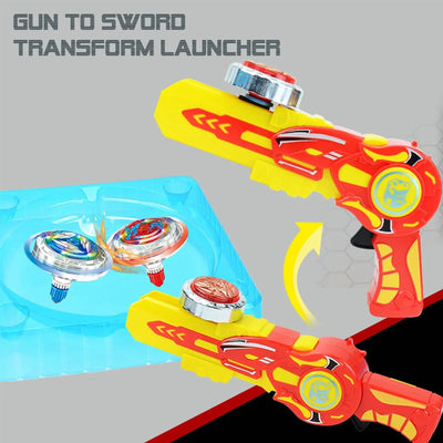 Deform Kids Dinosaur Bey Battling Top Burst Gyro Set