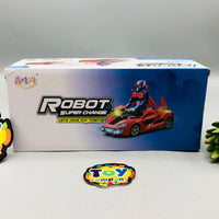 Deformation Robot Super Change Car With Lights & Music