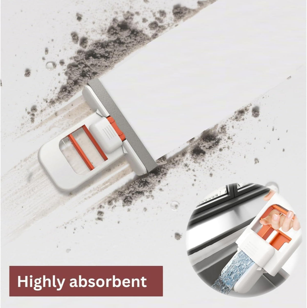 Portable Desktop Mini Cleaning Mop - 1Pc