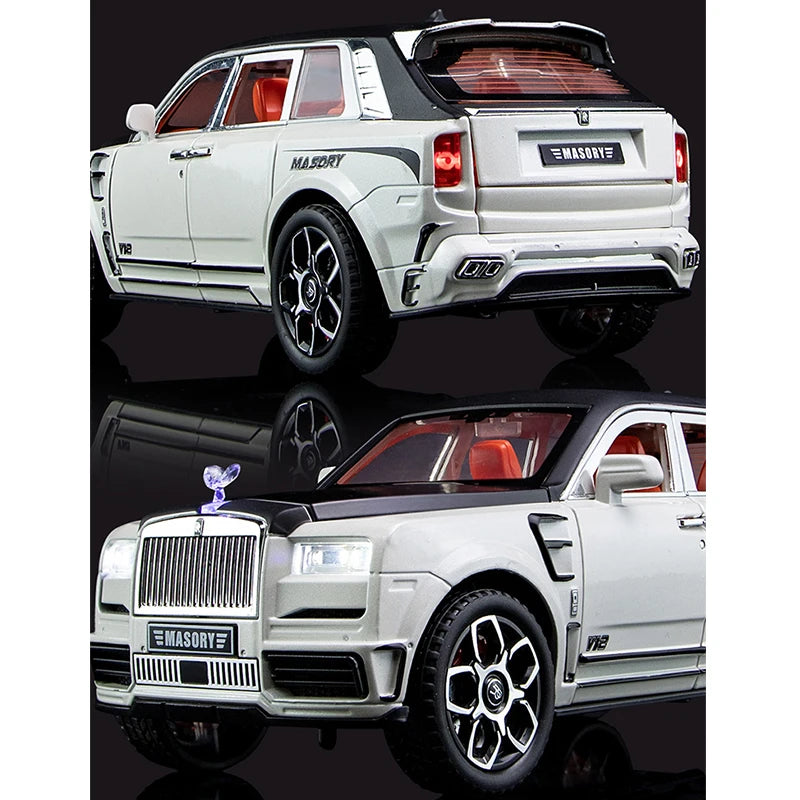 1:24 Diecast Rolls Royce Masory Cullinan V12 Model