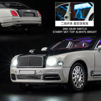 1:24 Diecast Bentley Mulsanne Model Car