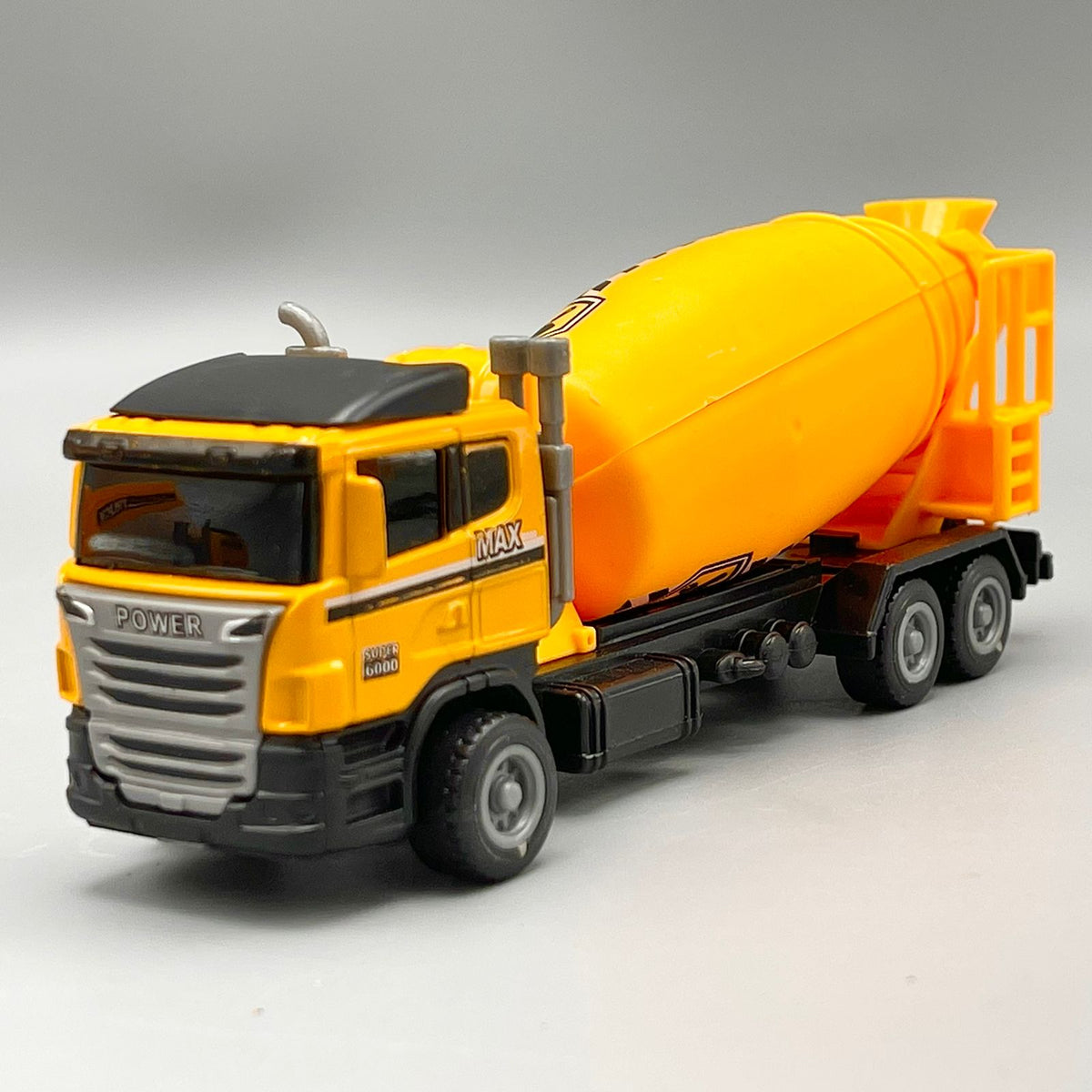Miniature Diecast Metal Construction Trucks - Set of 3