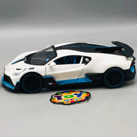 1:24 Diecast Bugatti Divo Model Car - Without Box