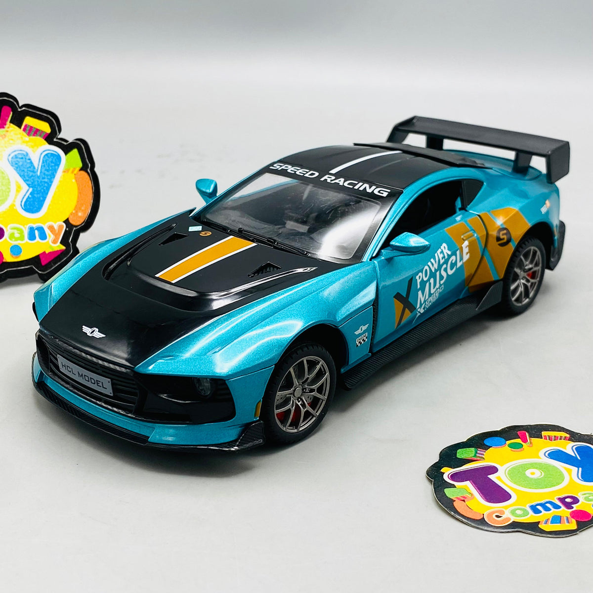 1:22 RC Diecast Power Muscle Model Car With Smoke