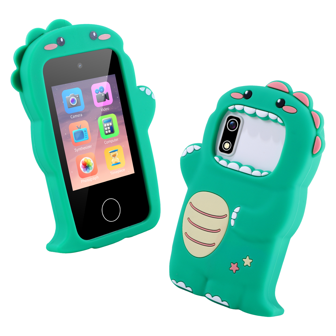 Kids Dinosaur Case Digital Touch Phone