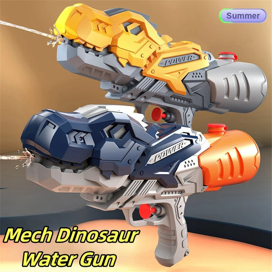 13* Inches Manual Dinosaur Themed Water Gun