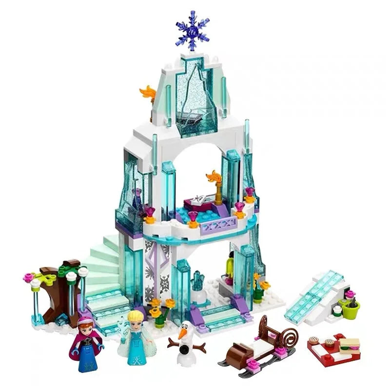752Pcs Ice and Snow Frozen Princess Castle Set
