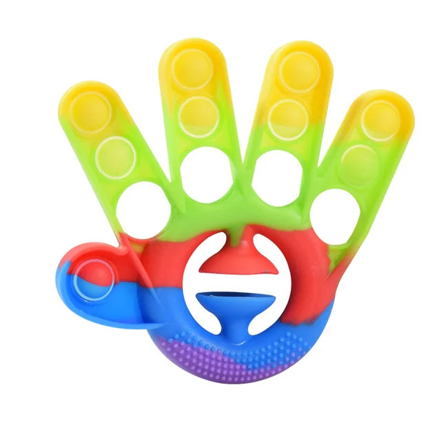 Stress Relief Finger Hand-grip Pop Fidget