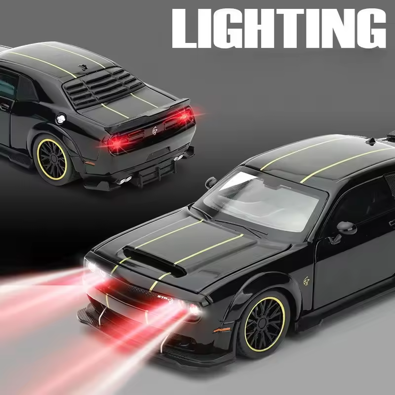 1:32 Diecast Dodge Dodge Hellcat SRT Model Car