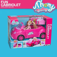 Fun Cabriolet Travel Girl