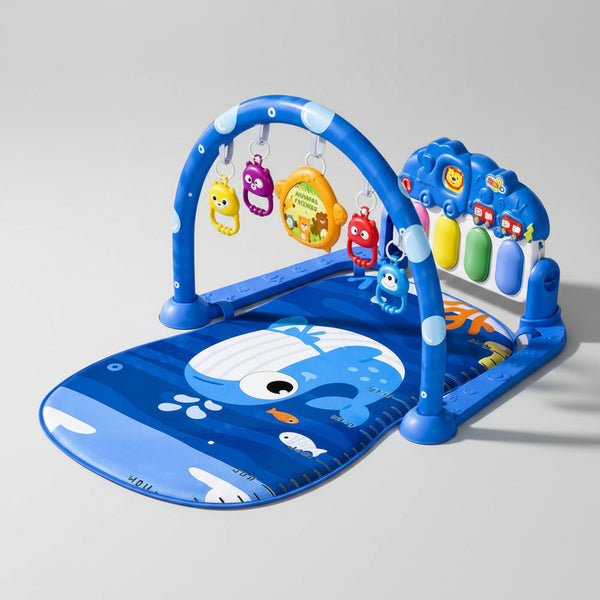 Dolphin Themed Baby Musical Piano Play Gym