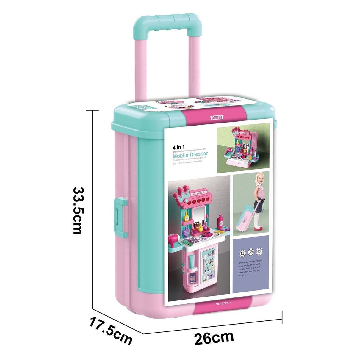 Bowa's 4 in 1 Mobile Dresser