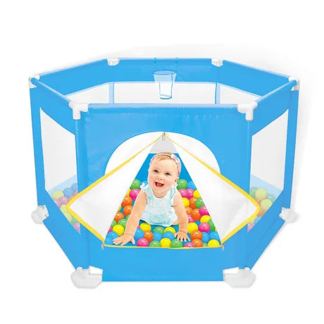 Portable Baby Fence Play Pen With 50 Balls