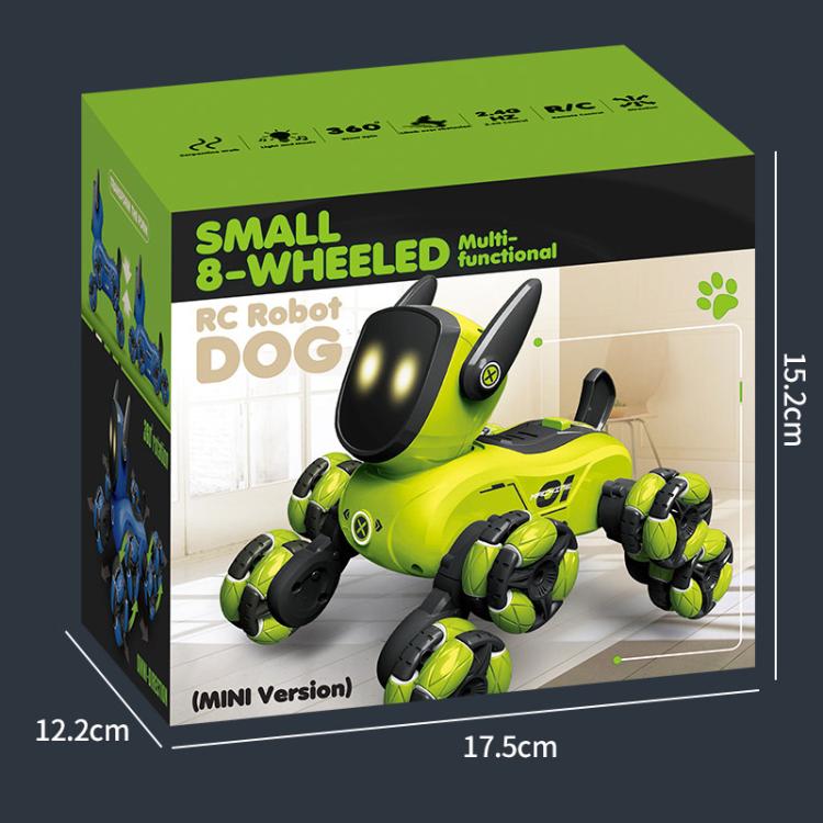 2.4G Mini RC 8 Wheels Stunt Robot Dog