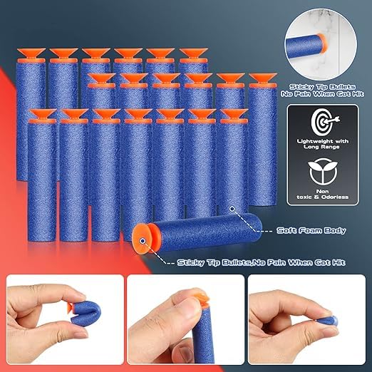24Pcs EVA Blaze Soft Bullets Pack