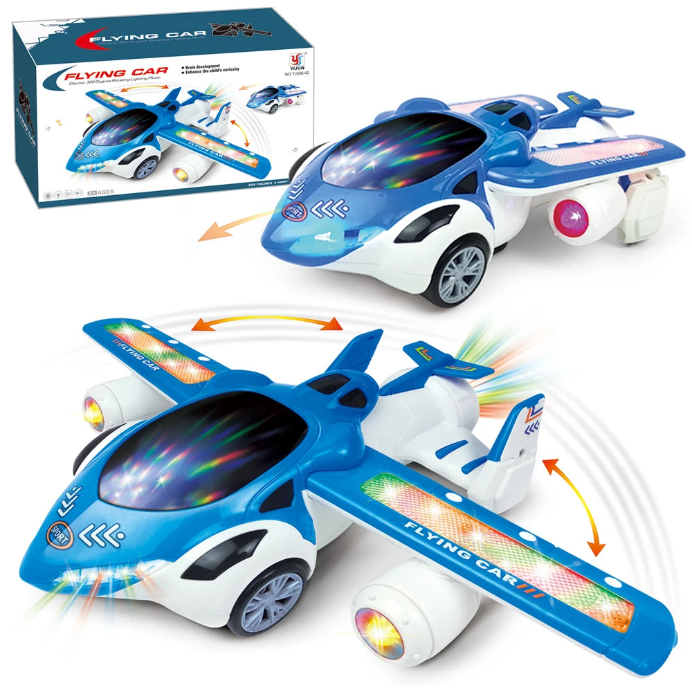 Automatic Deformation Car With Light & Music