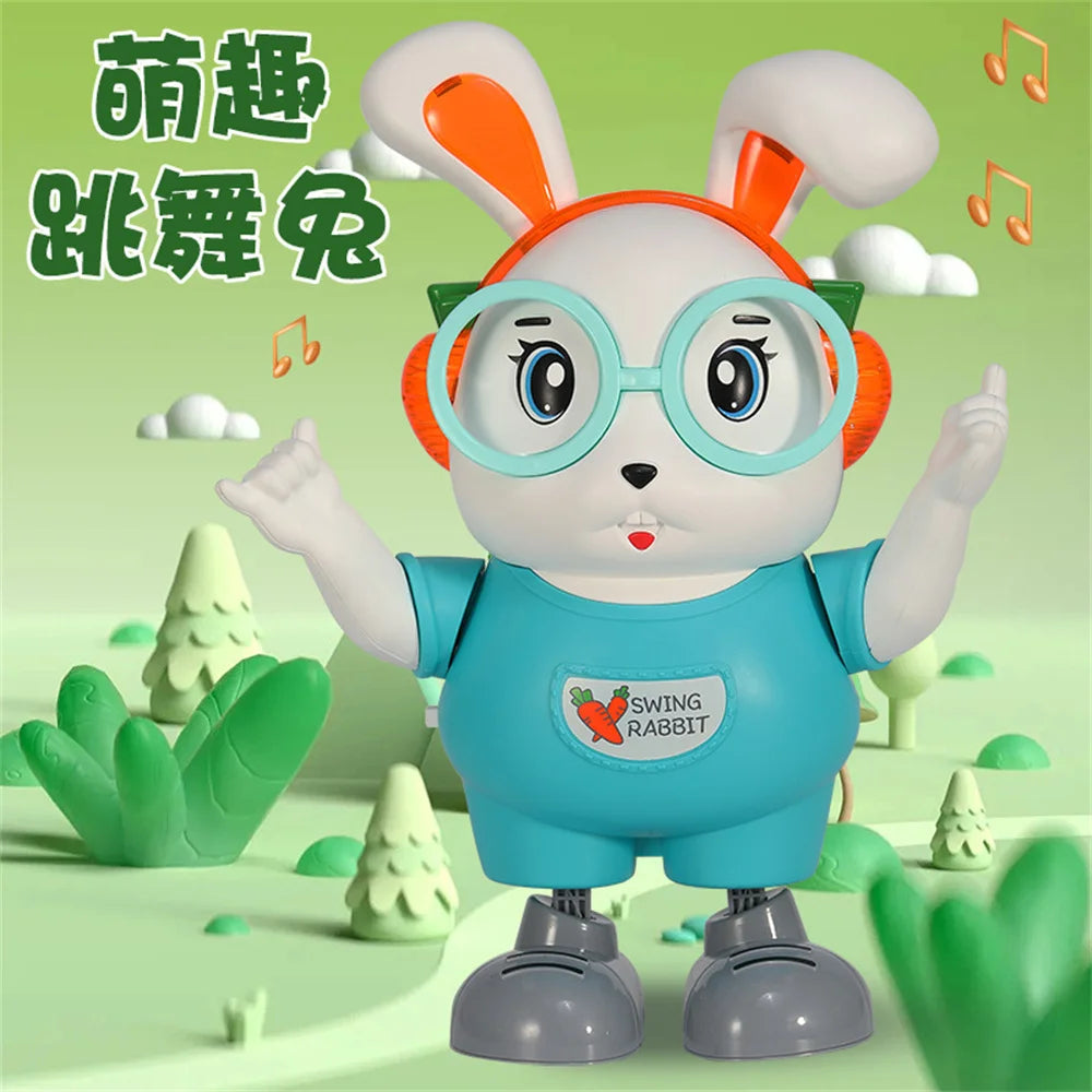 Electric Cute Dancing Rabbit With Light & Music