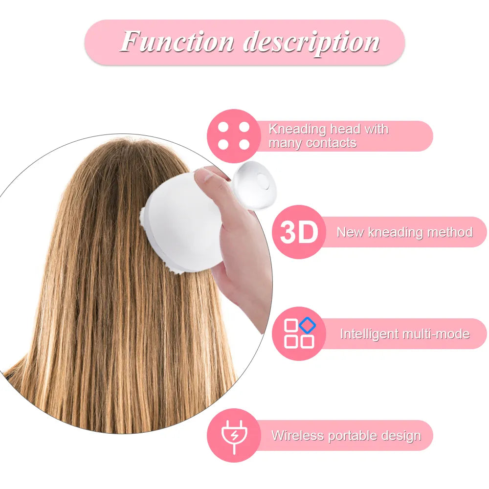Handheld Relaxing Scalp Massager