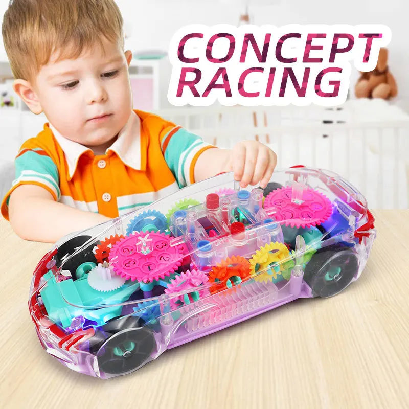 Electric Transparent Gear Concept Car With Light & Sound