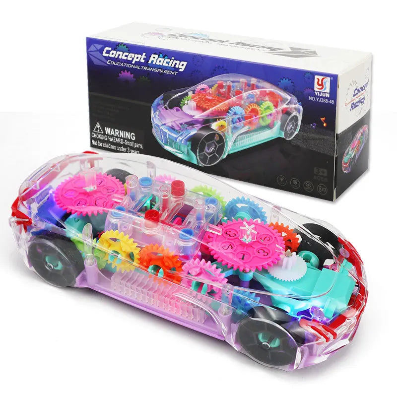 Electric Transparent Gear Concept Car With Light & Sound