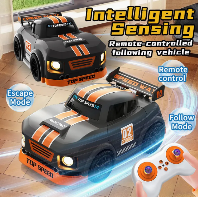 Electric 2.4GHz Remote & Induction Controlled Mini Drift Car