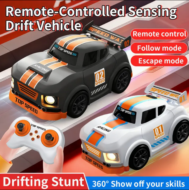 Electric 2.4GHz Remote & Induction Controlled Mini Drift Car