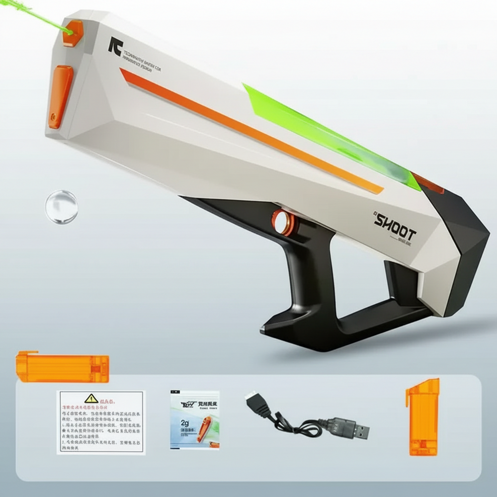 Electric 500mAh Water Shooting Cyber Gun