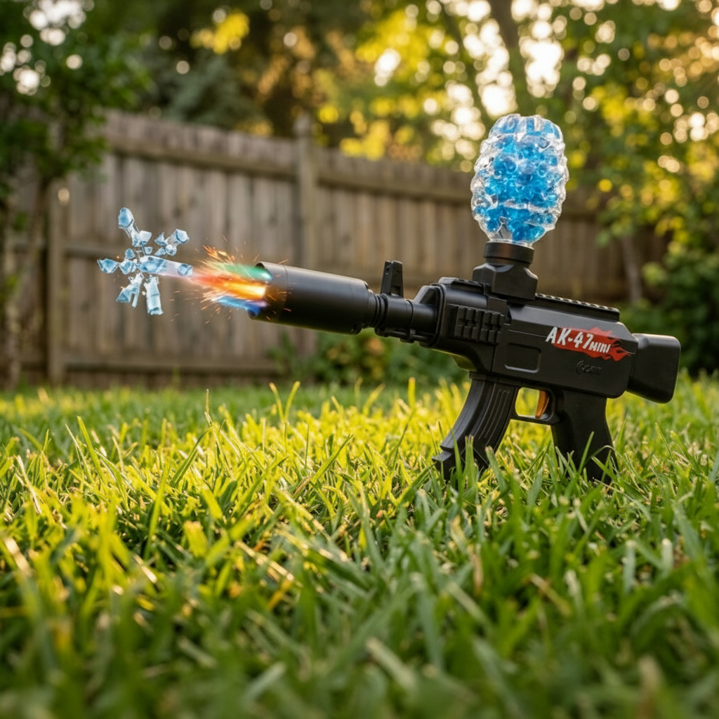 Electric AK-47 Gel Blaster Shooting Gun