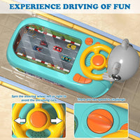 Electric Car Racing Adventure Steering Wheel Game
