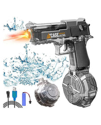 Electric Continuous Emission & Recoil Water Shooting Pistol