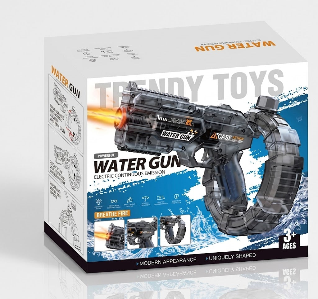 Electric Continuous Water Firing Gun With Smoke