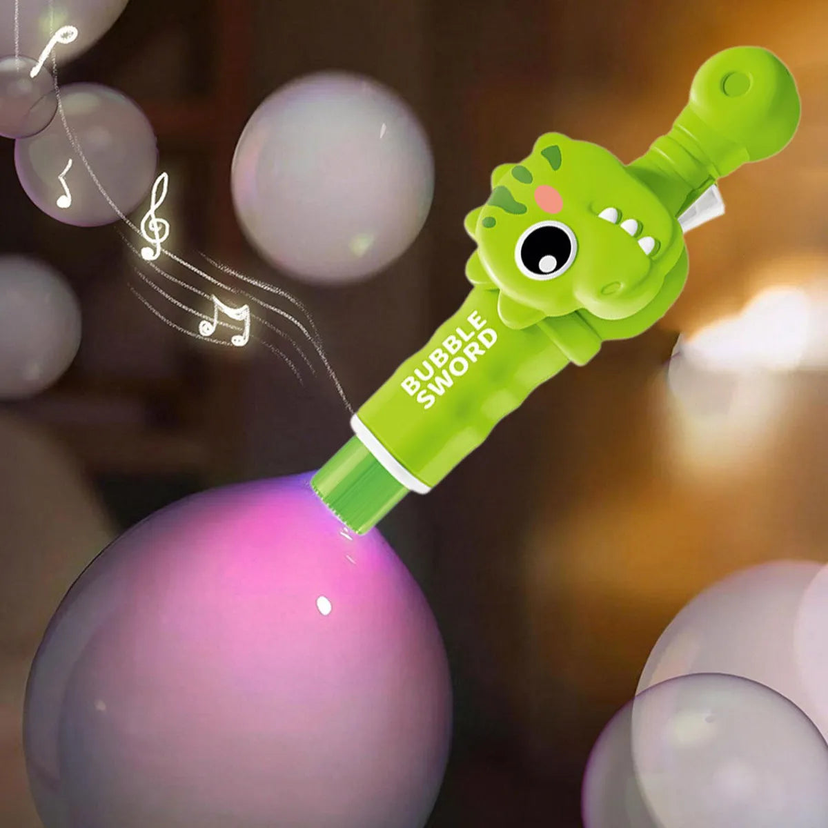 Electric Dinosaur Colorful Smoke Bubble Stick