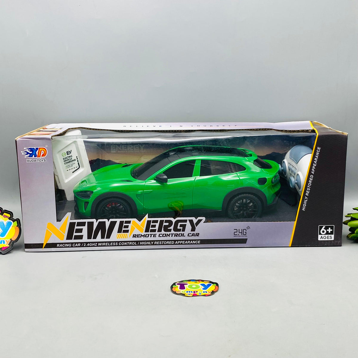 Electric EV RC Xiaomi SU7 Model - Green