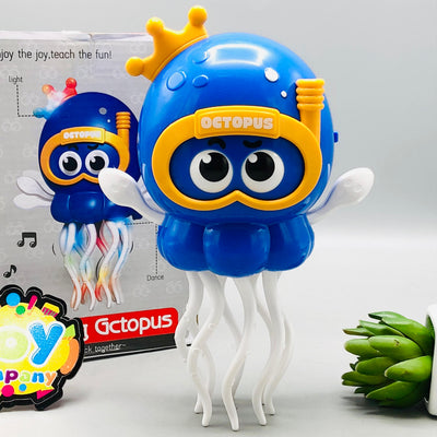 Electric Kids Dancing Octopus With Light & Music