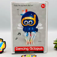 Electric Kids Dancing Octopus With Light & Music