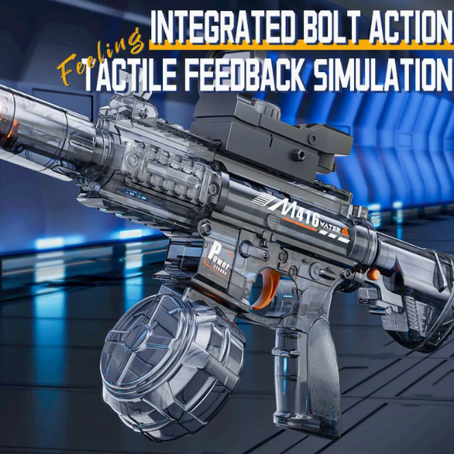 Electric M416 Recoil Water Shooting Gun