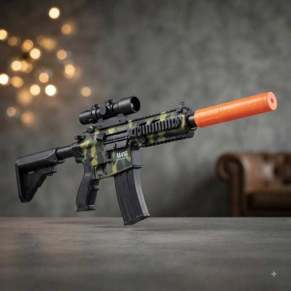 Electric M416 Soft Bullets Shooting Gun